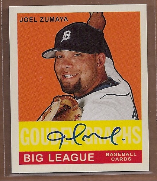 2007 Upper Deck Goudey Goudey Graphs #JZ Joel Zumaya