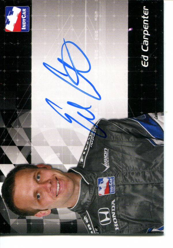 2007 Rittenhouse IRL Autographs #2 Ed Carpenter