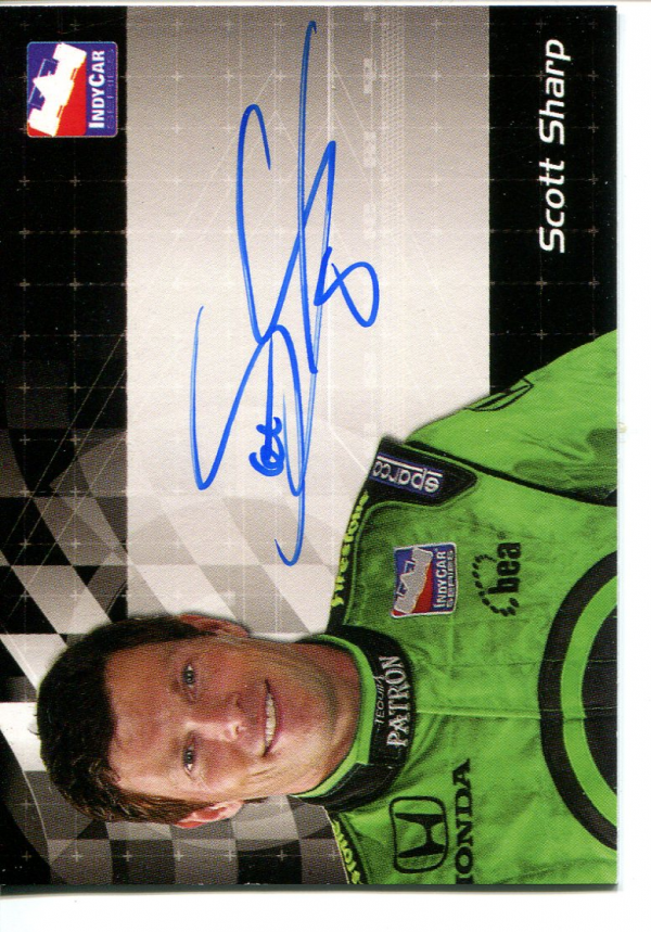 2007 Rittenhouse IRL Autographs #15 Scott Sharp