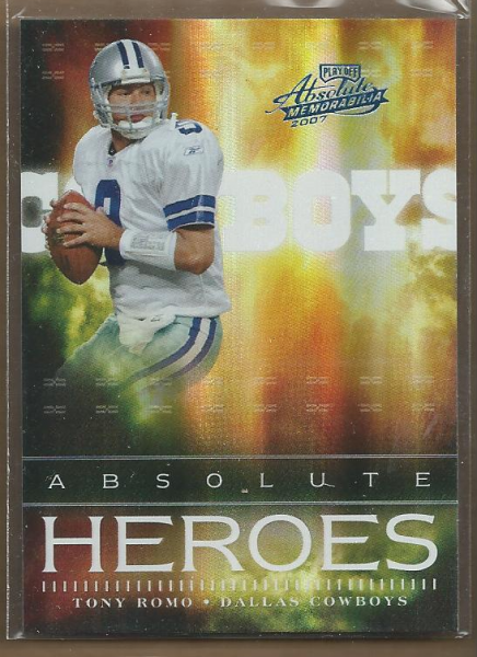 2007 Absolute Memorabilia Absolute Heroes Spectrum #17 Tony Romo