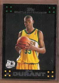 2007-08 Topps #112 Kevin Durant RC