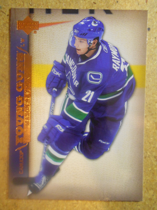 2007-08 Upper Deck #247 Mason Raymond YG RC