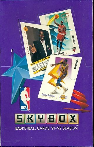 1991-92 SkyBox Basketball Hobby Box Series 1