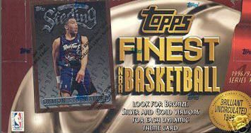1996-97 Finest Basketball Hobby Box Series 1