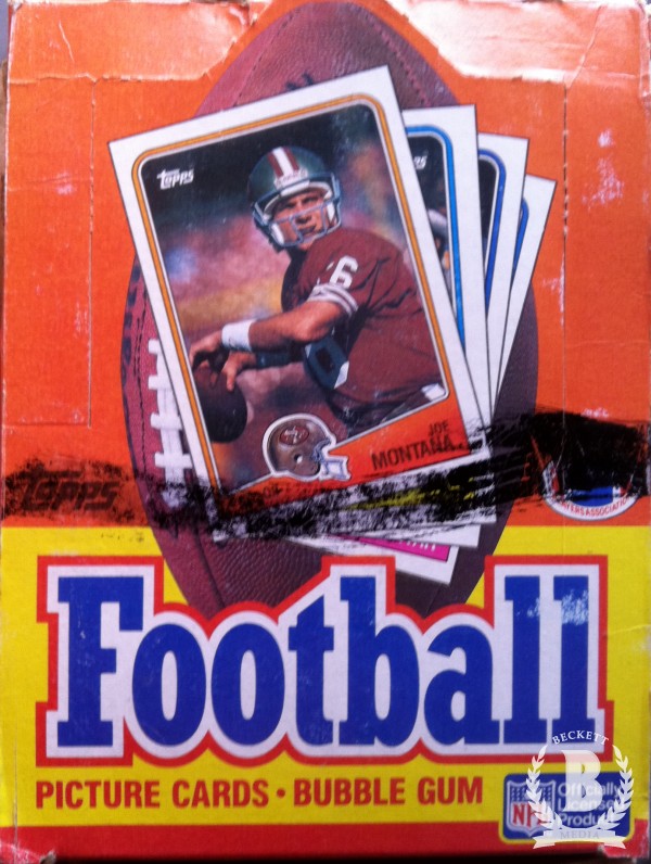 1988 Topps Football Wax Box