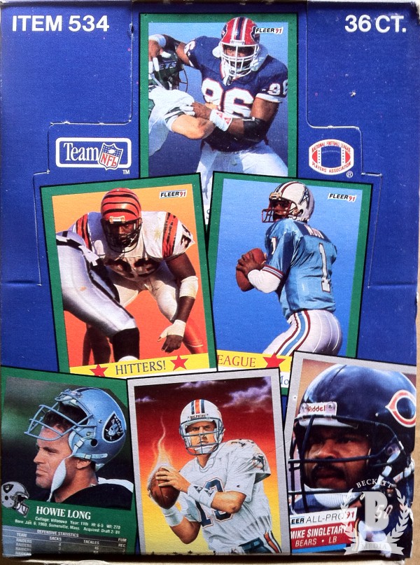 1991 Fleer Football Hobby Box