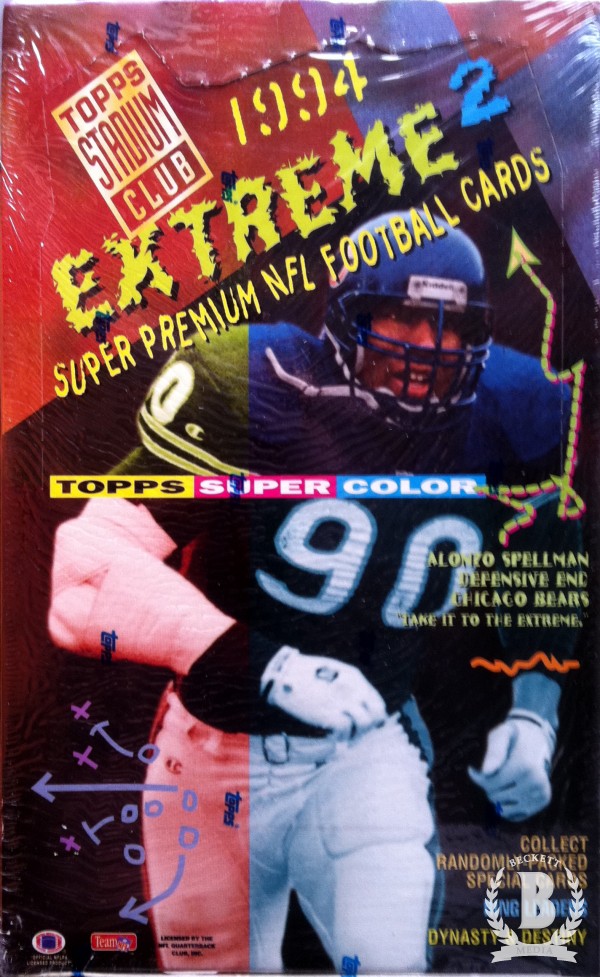 1994 Stadium Club Football Hobby Box Series 2