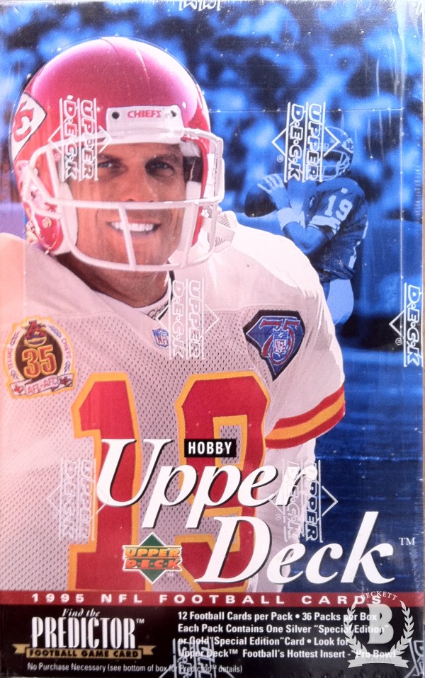 1995 Upper Deck Football Hobby Box