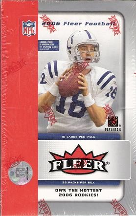 2006 Fleer Football Retail Box