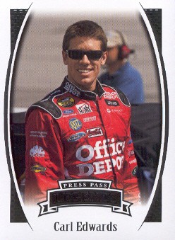 2007 Press Pass Legends #48 Carl Edwards