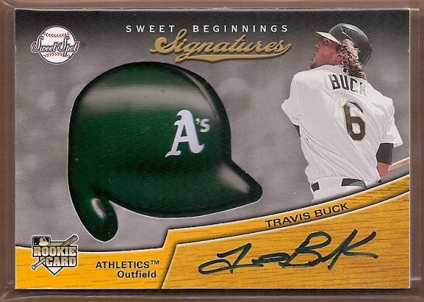 2007 Sweet Spot #139 Travis Buck AU (RC)