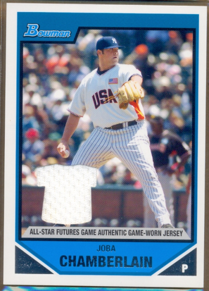 2007 Bowman Draft Future's Game Prospects Jerseys #BDPP71 Joba Chamberlain