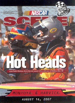 2008 Press Pass #80 Juan Pablo Montoya/Kevin Harvick NS