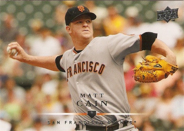 2008 Upper Deck #111 Matt Cain