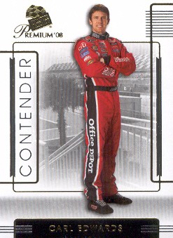 2008 Press Pass Premium #36 Carl Edwards