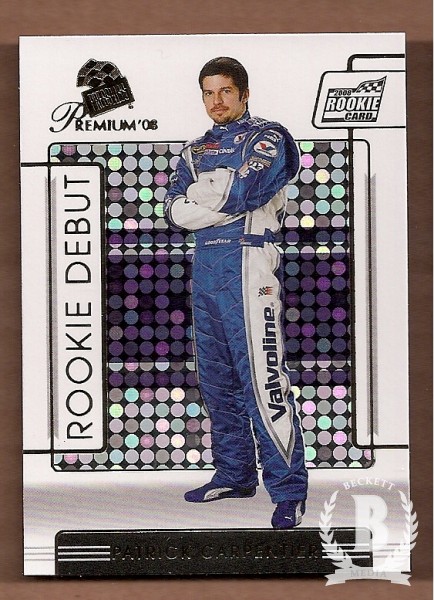 2008 Press Pass Premium #87 Patrick Carpentier RD RC