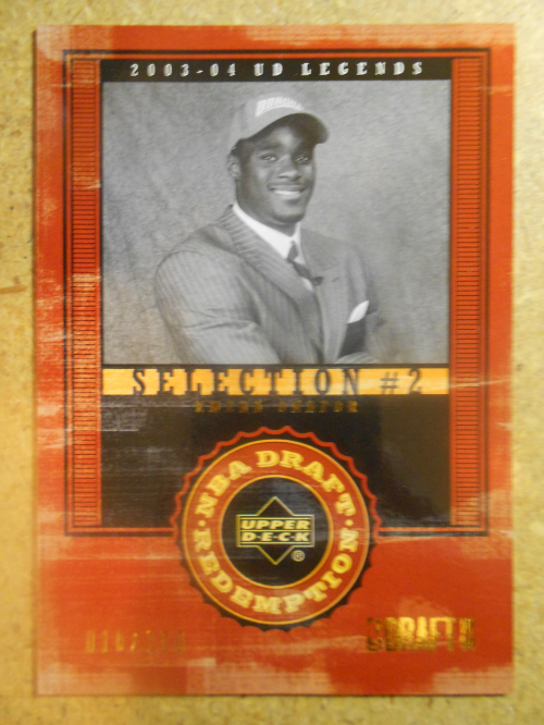 2003-04 Upper Deck Legends Throwback #137 Emeka Okafor