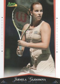 2008 Ace Authentic Match Point Blue #32 Jarmila Gajdosova