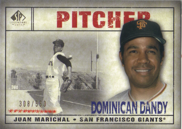 2008 SP Legendary Cuts #193 Juan Marichal