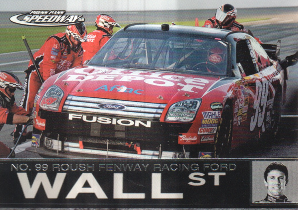 2008 Press Pass Speedway #90 Carl Edwards' Car WS