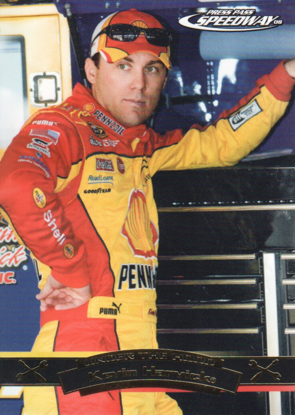 2008 Press Pass Speedway Gold #G67 Kevin Harvick UTH