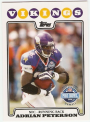2008 Topps #298 Adrian Peterson PB
