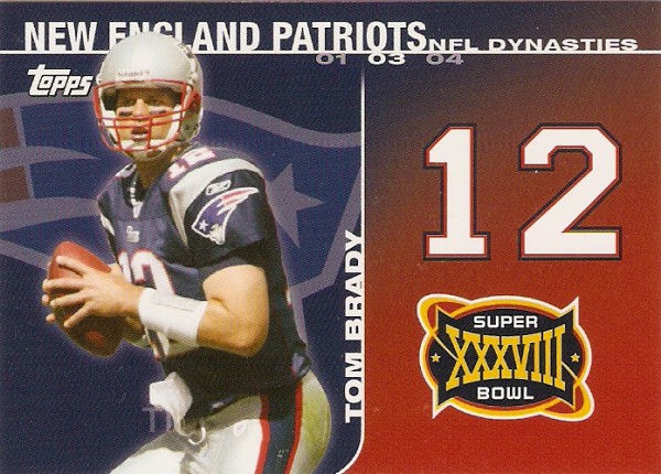 2008 Topps Dynasties #DYNTB Tom Brady