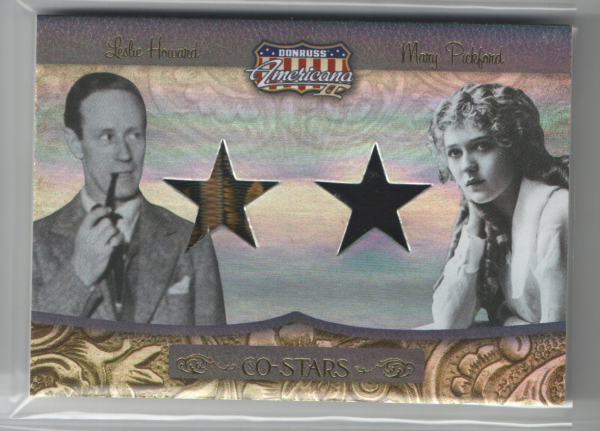 2008 Americana II Co-Stars Material #17 Leslie Howard/Mary Pickford/250