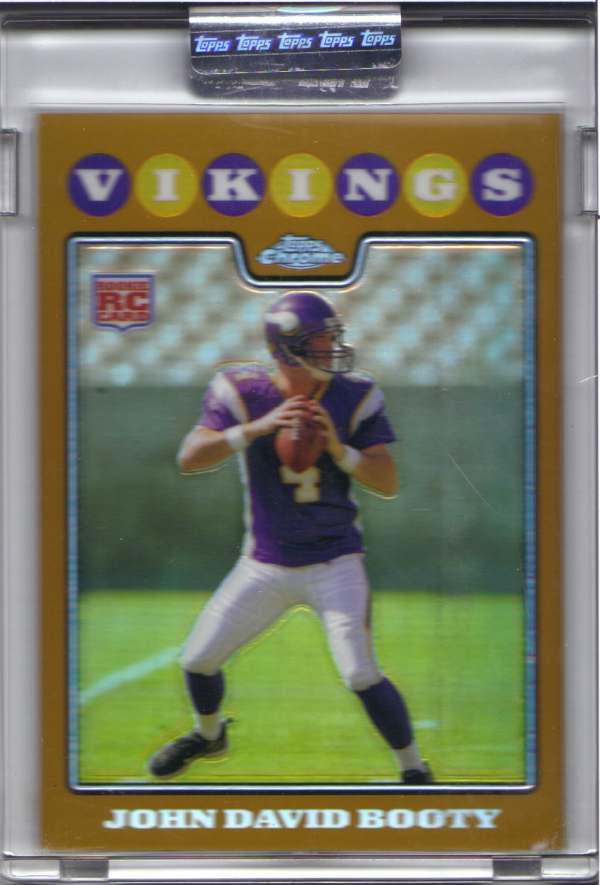 2008 Topps Chrome Gold Refractors #TC171 John David Booty