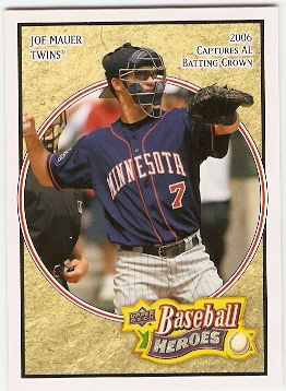 2008 Upper Deck Heroes #101 Joe Mauer