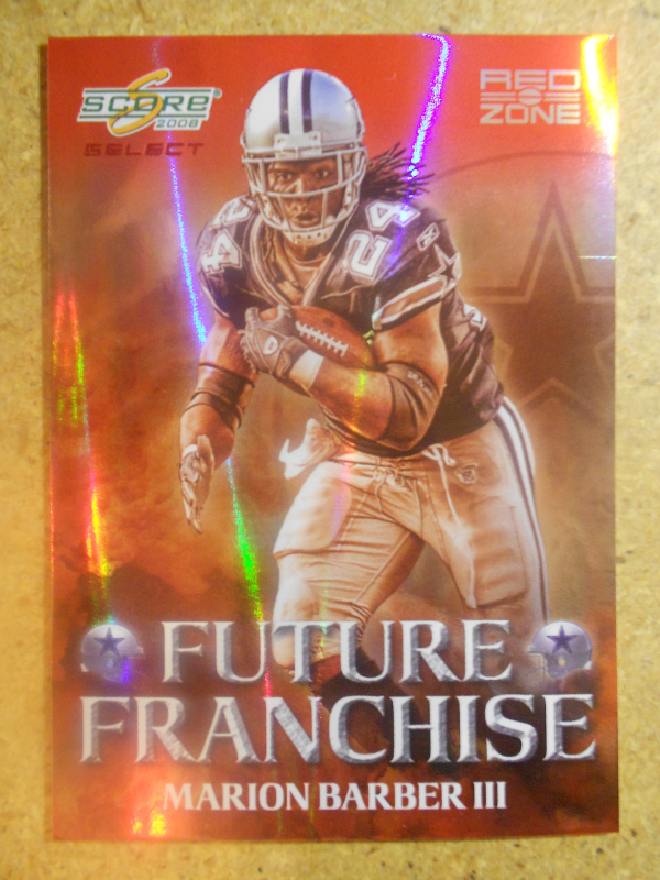 2008 Select Future Franchise Red Zone #10 Marion Barber