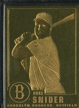 1996-03 Danbury Mint #7 Duke Snider