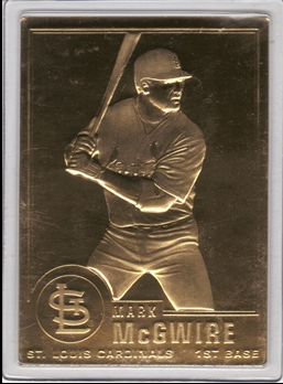 1996-03 Danbury Mint #80 Mark McGwire
