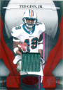 2008 Leaf Certified Materials Mirror Red Materials #74 Ted Ginn Jr./105