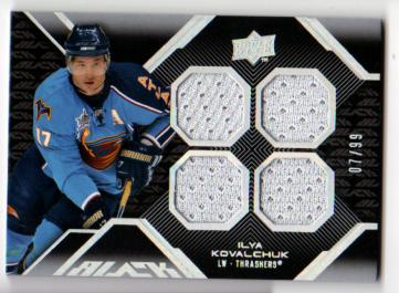 2008-09 UD Black #11 Ilya Kovalchuk