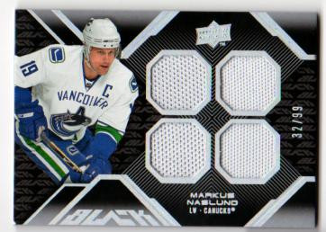 2008-09 UD Black #28 Markus Naslund