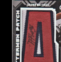 2008-09 UD Black #52 Shawn Matthias AU RC