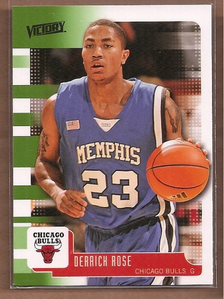 2008-09 Upper Deck MVP Victory #61 Derrick Rose