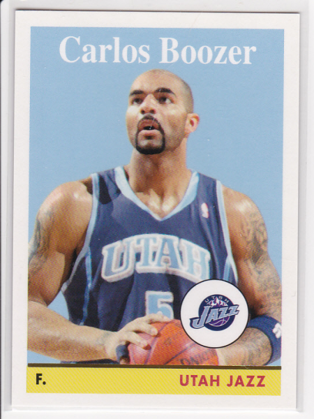 2008-09 Topps 1958-59 Variations Gold #8 Carlos Boozer