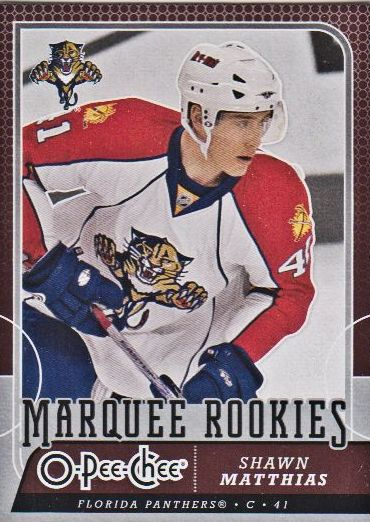 2008-09 O-Pee-Chee #529 Shawn Matthias RC