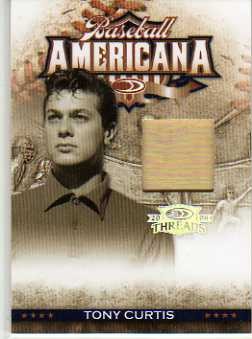 2008 Donruss Threads Baseball Americana Materials #25 Tony Curtis/500