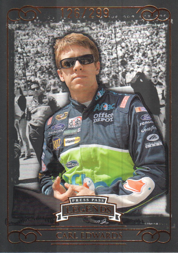 2008 Press Pass Legends Bronze #48 Carl Edwards