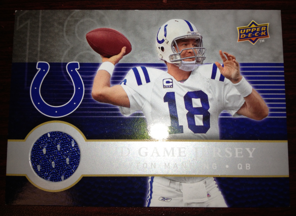 2008 Upper Deck First Edition Jerseys #FGJPM Peyton Manning