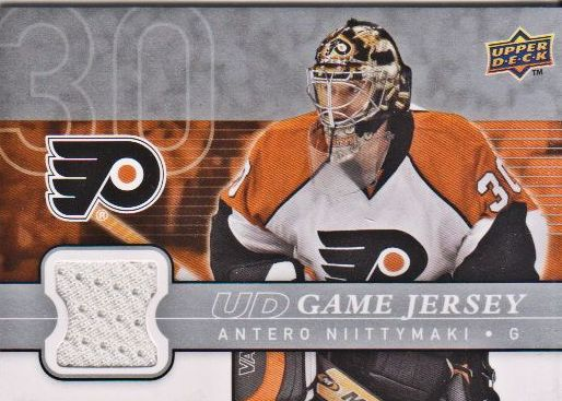 2008-09 Upper Deck Game Jerseys #GJAN Antero Niittymaki