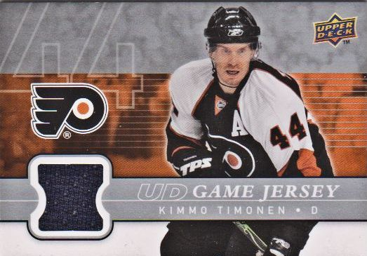 2008-09 Upper Deck Game Jerseys #GJTI Kimmo Timonen