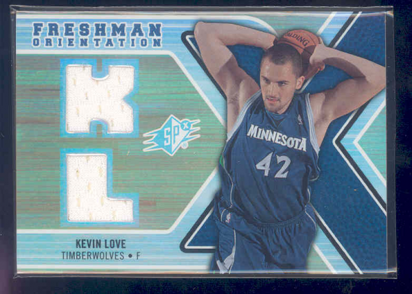 2008-09 SPx Freshman Orientation #FOKL Kevin Love