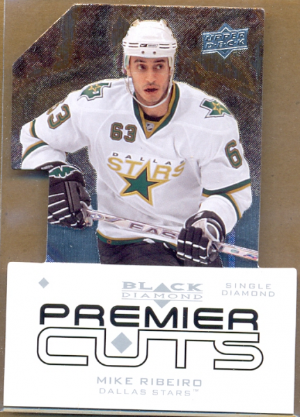 2008-09 Black Diamond Premier Die-Cut #PDC9 Mike Ribeiro