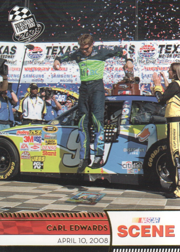 2009 Press Pass Gold #71 Carl Edwards NS