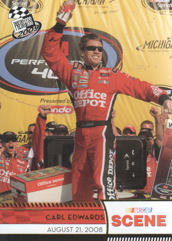 2009 Press Pass Gold #78 Carl Edwards NS