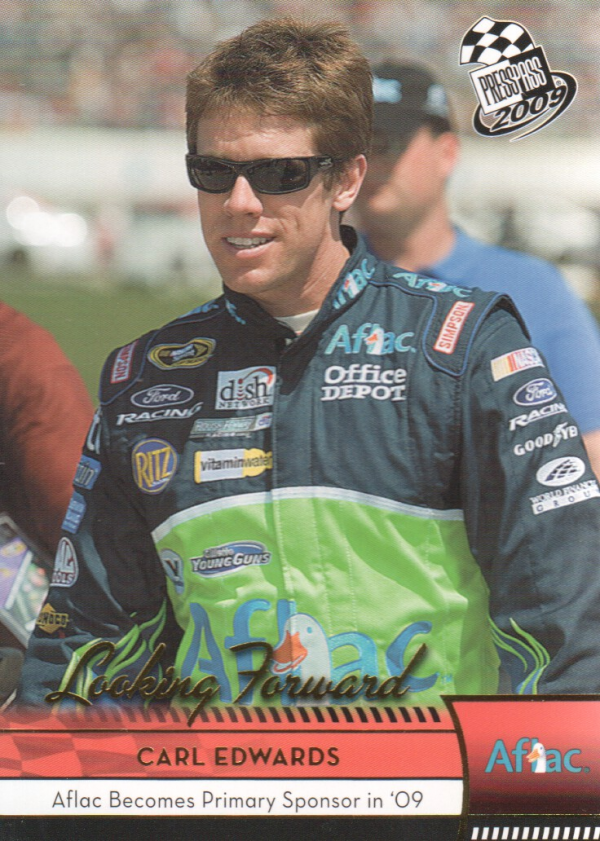 2009 Press Pass Gold #81 Carl Edwards LF